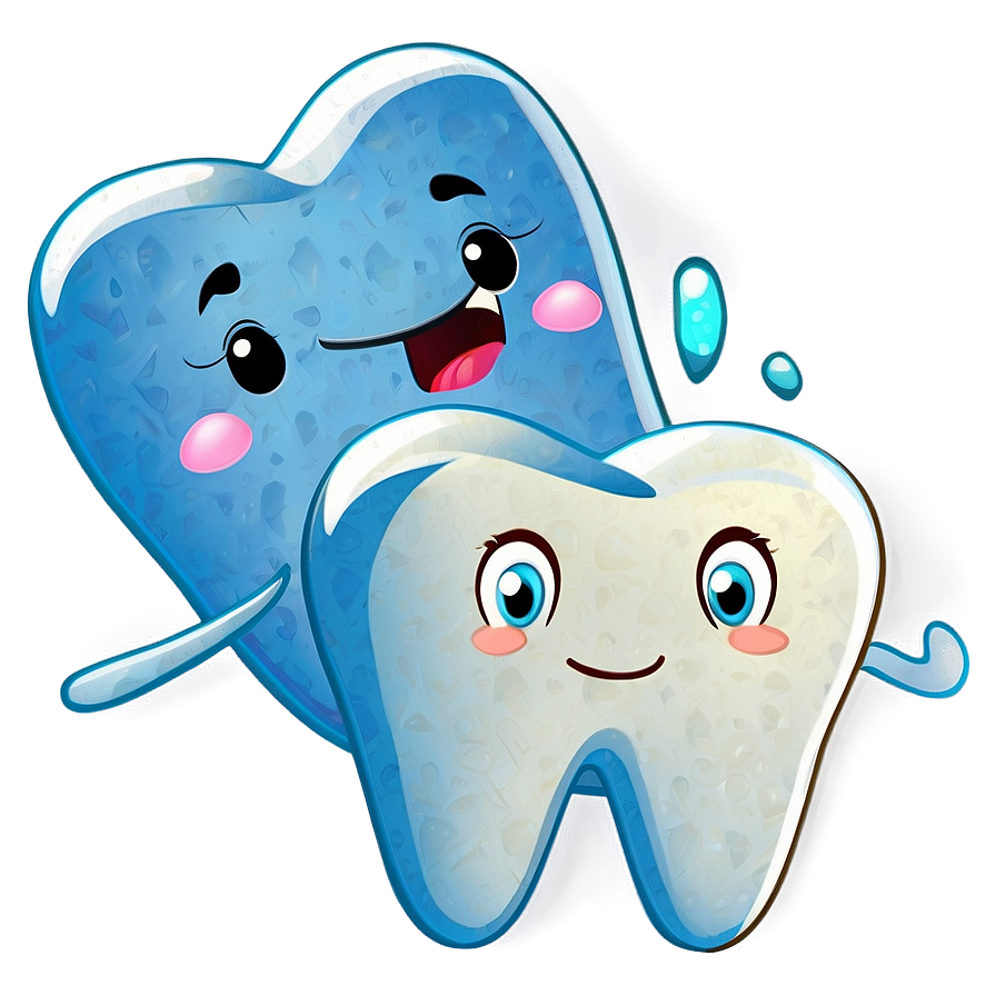 Happy Tooth Character Png 64 PNG Image