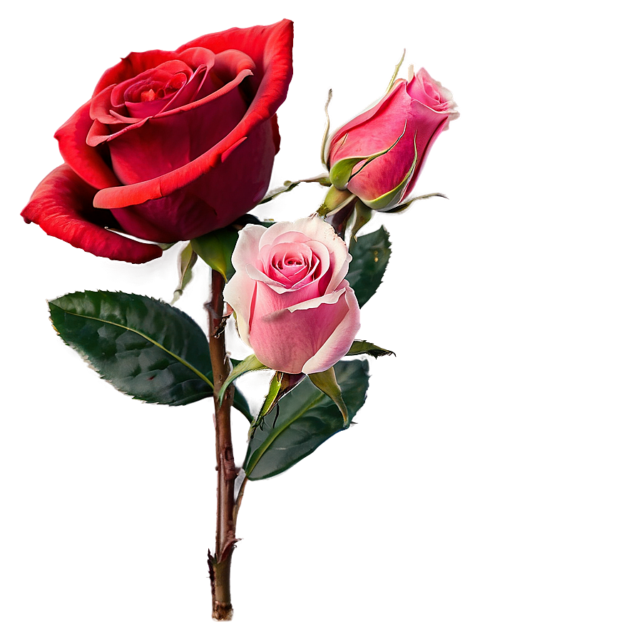 Happy Valentine's Day Roses Png 48 PNG Image