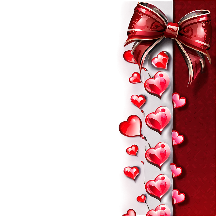 Happy Valentines Day Bow Png Yyg57 PNG Image