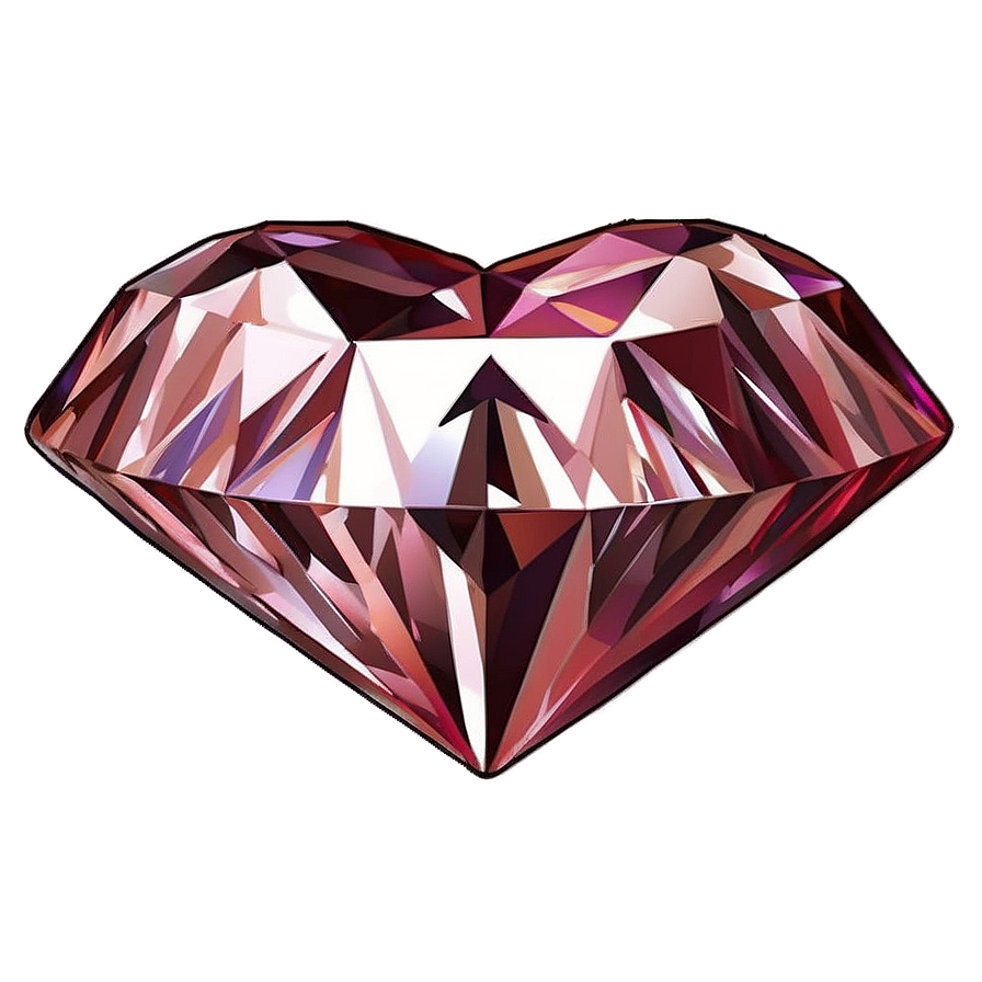 Happy Valentines Day Diamond Png Enx PNG Image