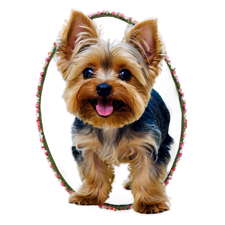 Happy Yorkie Png 67 PNG Image