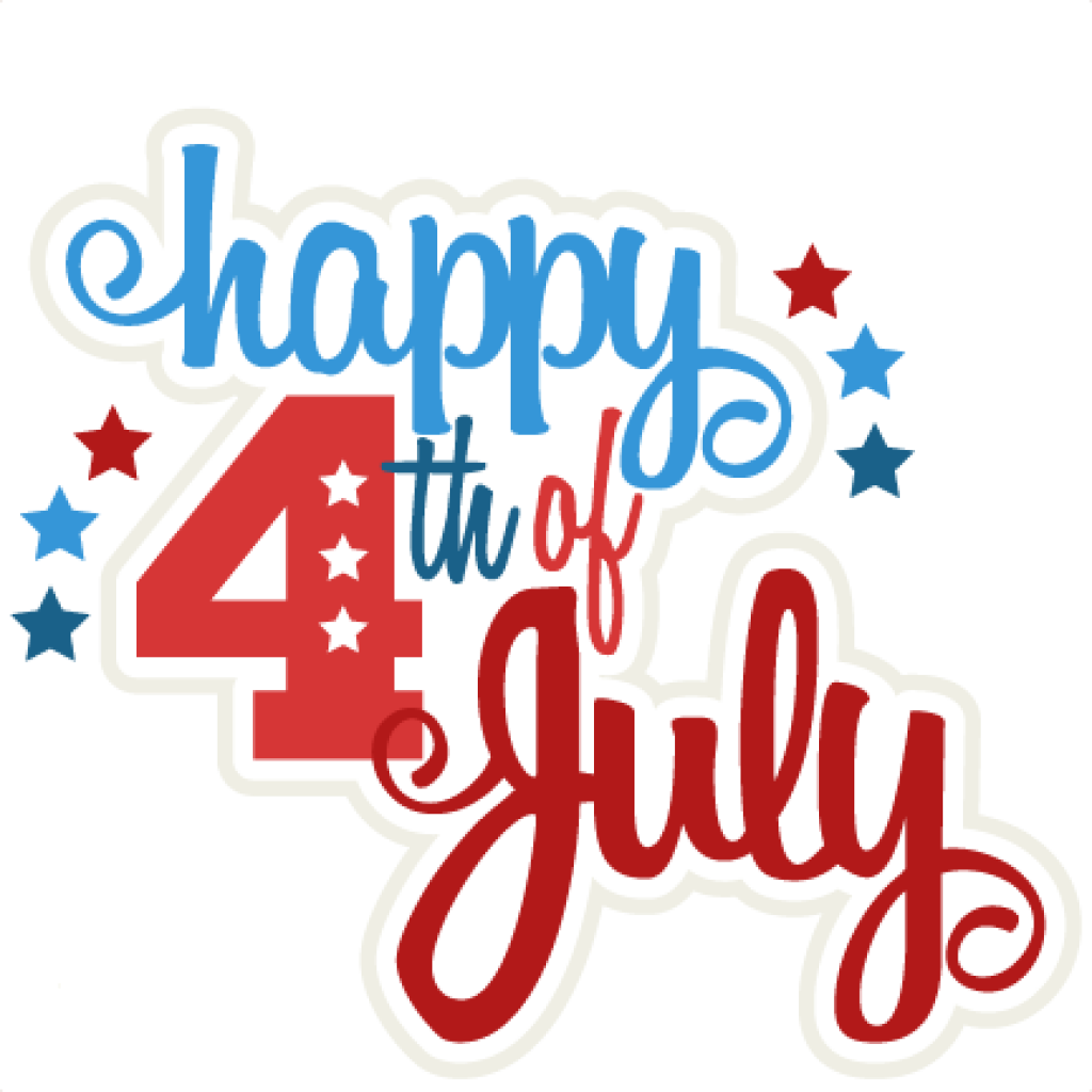 Happy4thof July Celebration Graphic PNG Image