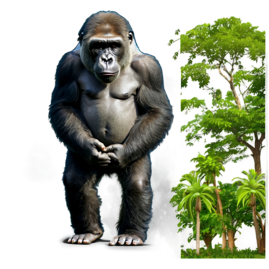 Harambe Wildlife Conservation Png Udy25 PNG Image