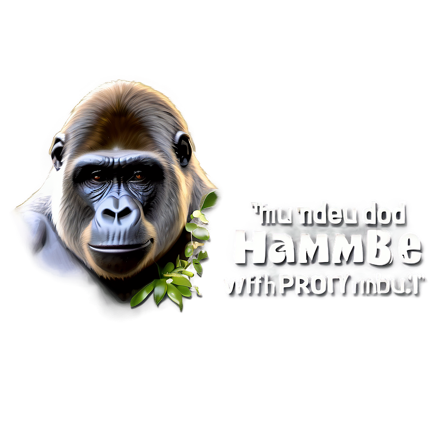 Harambe Zoo Memory Png 73 PNG Image