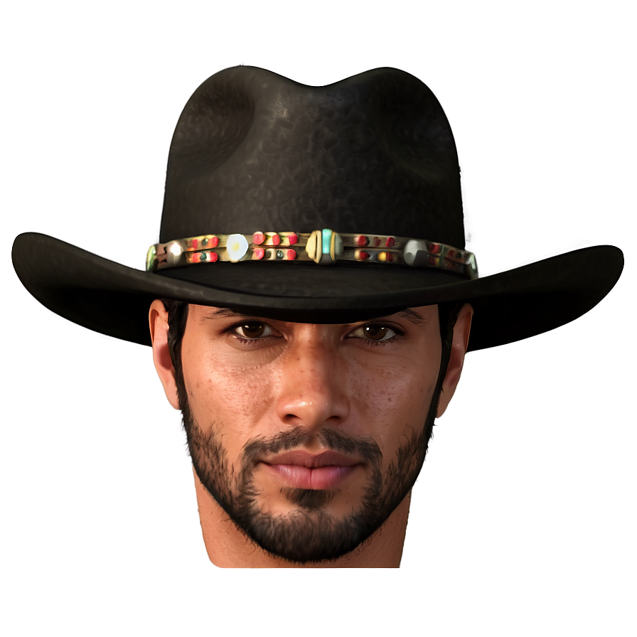 Hard Black Cowboy Hat Png Grk PNG Image