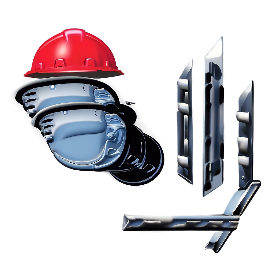 Hard Hat Area Sign Png Iaj PNG Image