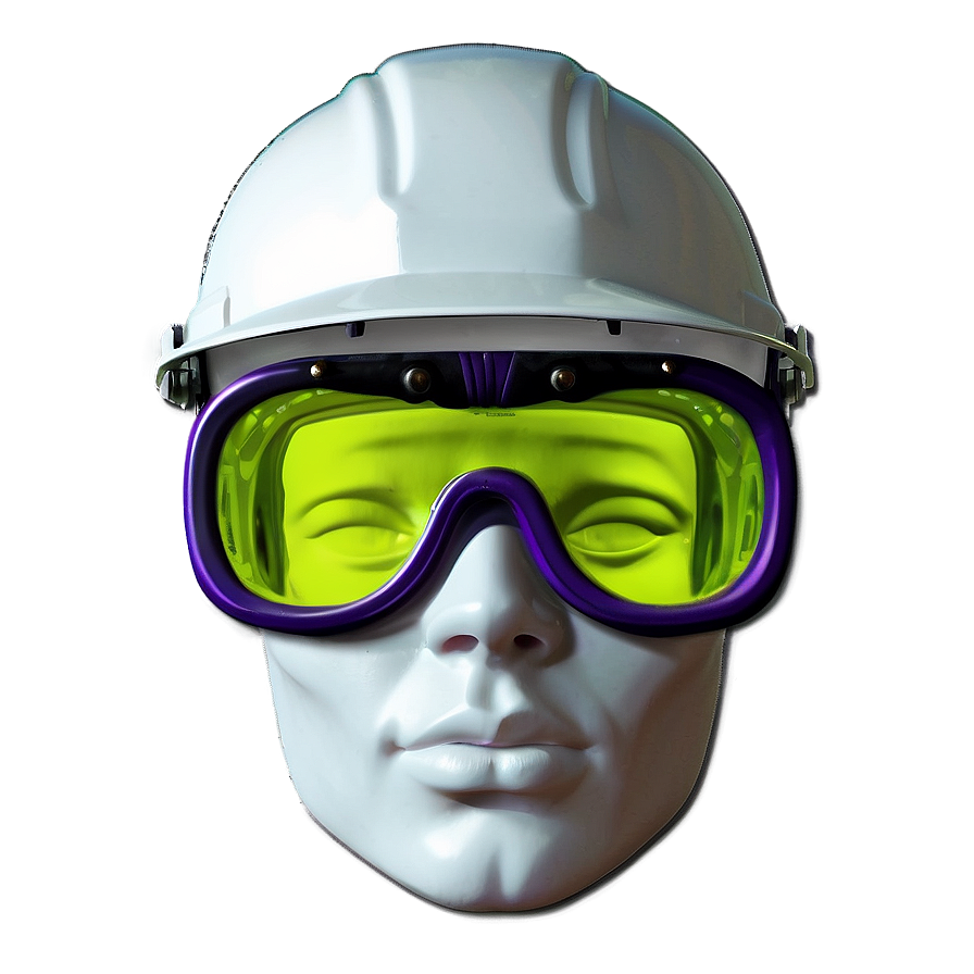 Hard Hat With Goggles Png Ypx3 PNG Image