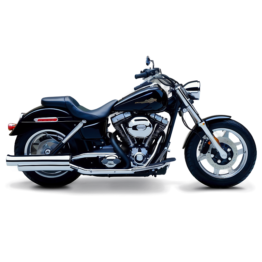 Harley Cruiser Silhouette Png 40 PNG Image