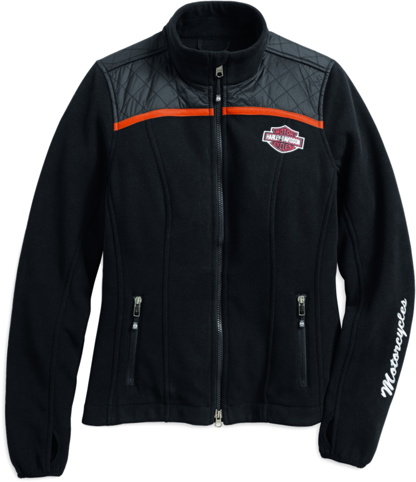 Harley Davidson Black Jacket PNG Image