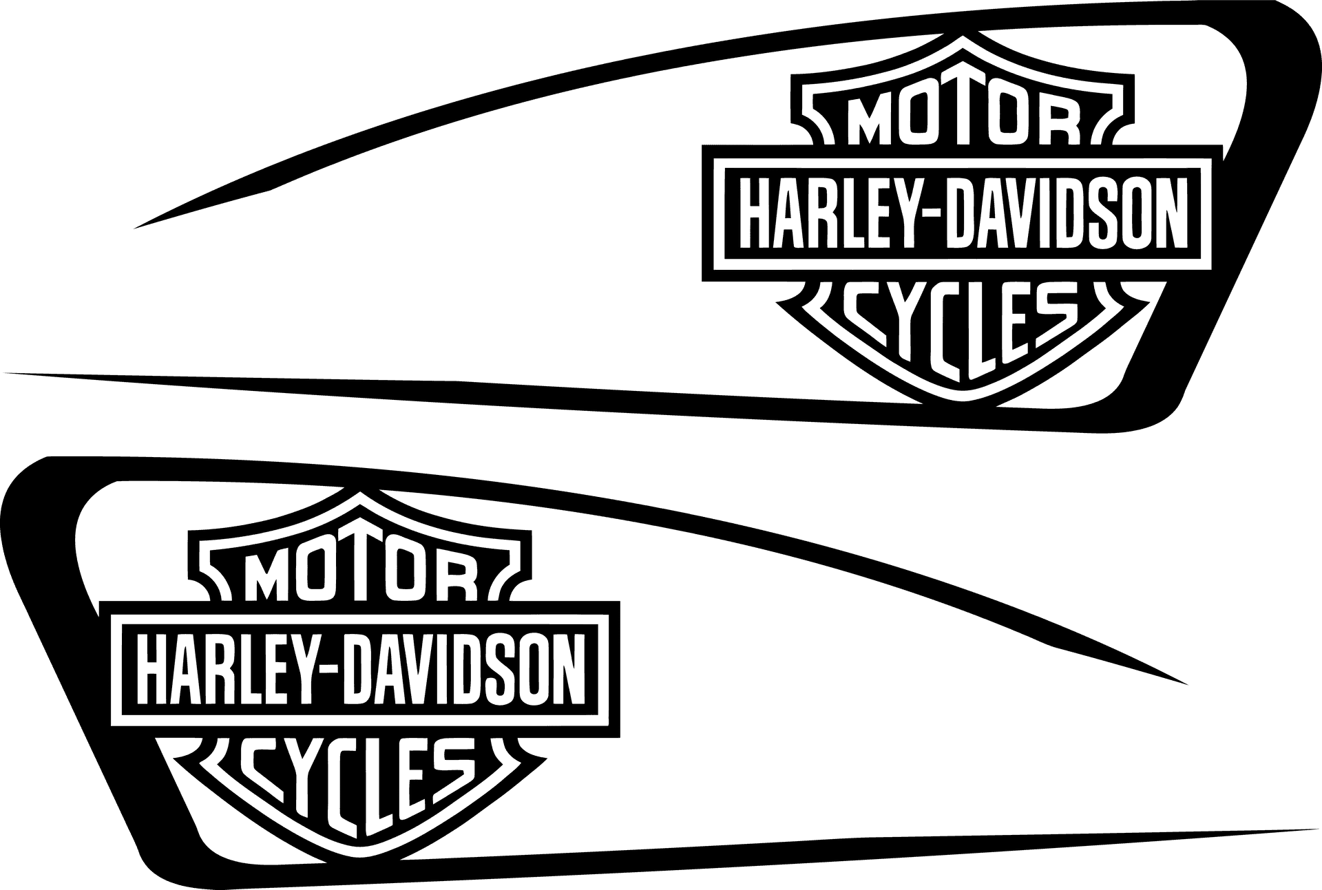 Harley Davidson Logo Vector PNG Image