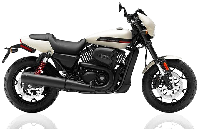 Harley Davidson Motorcycle Profile PNG Image