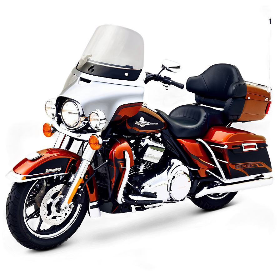 Harley Touring Bike Landscape Png Imy PNG Image