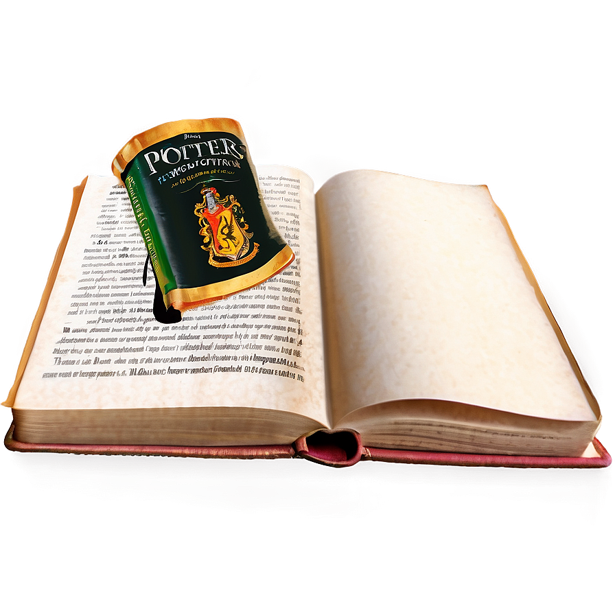 Harry Potter Books B PNG Image