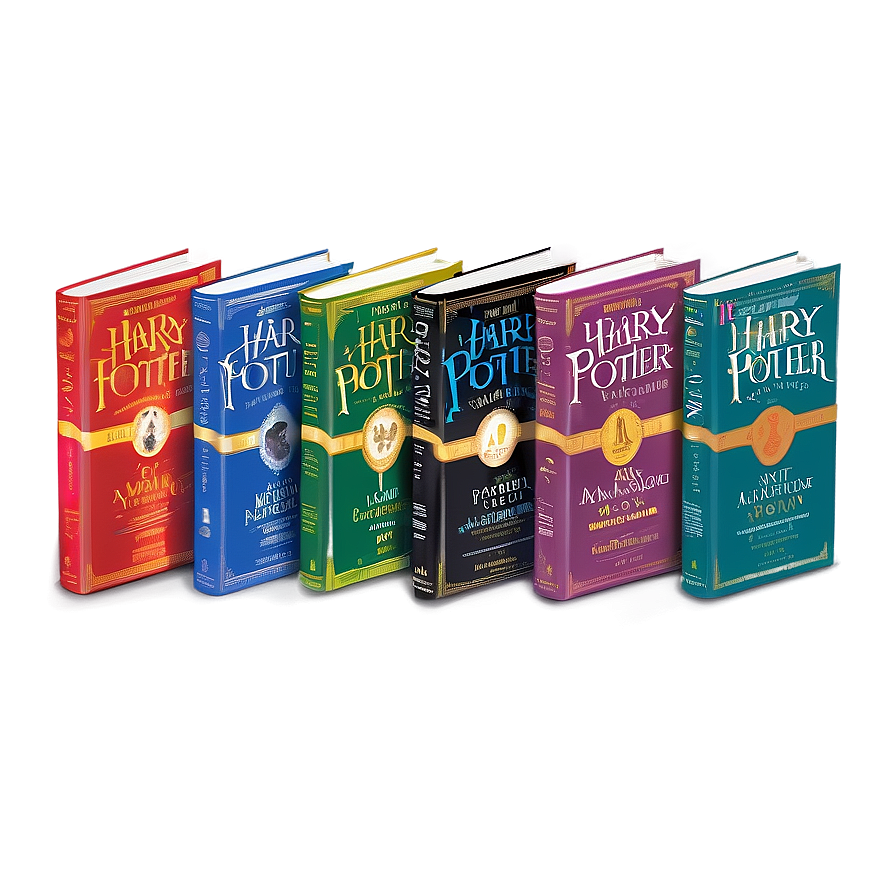 Harry Potter Us Editions Png Vjy PNG Image