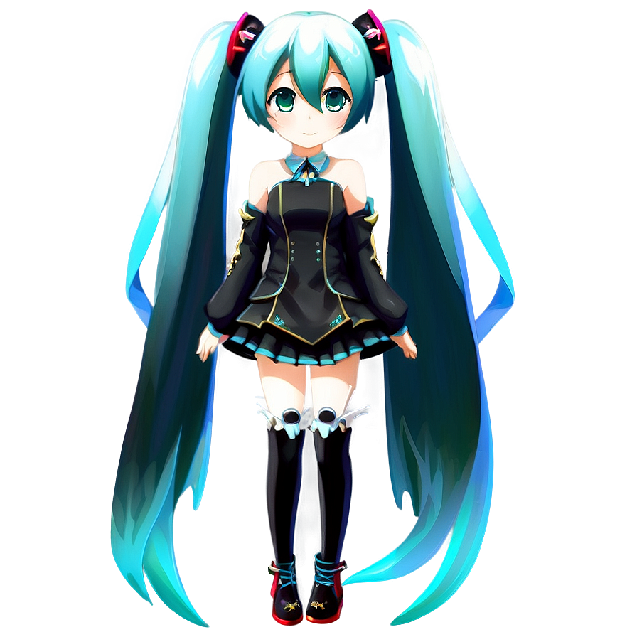 Hatsune Miku Ghost Rule Png 06202024 PNG Image