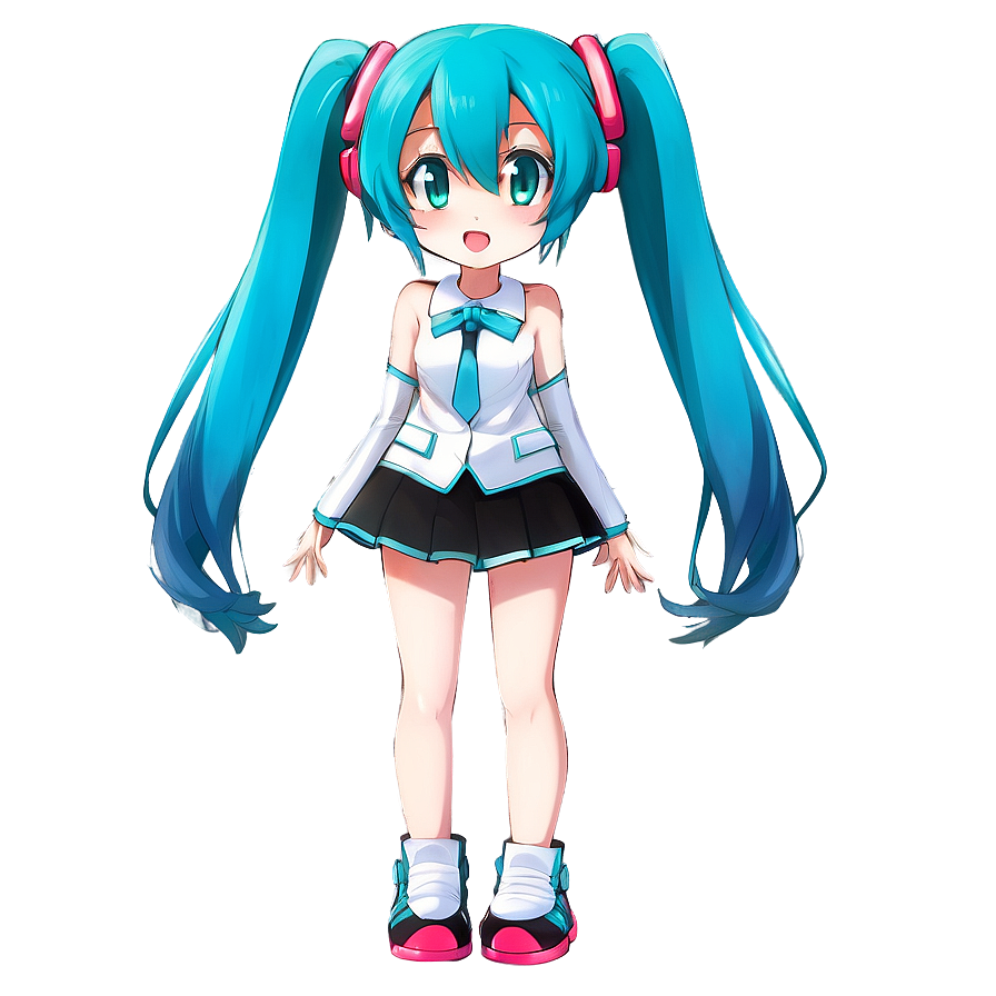 Hatsune Miku Vocaloid Character Png Gnn PNG Image