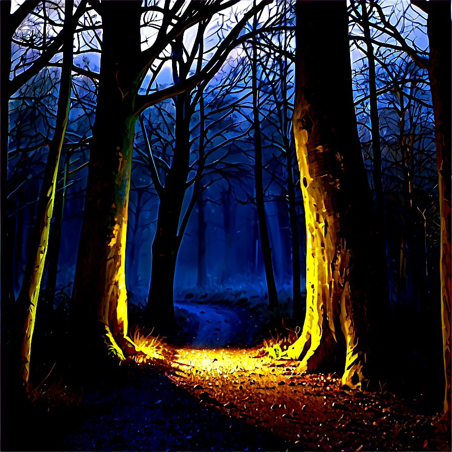 Haunted Forest Path Png 06202024 PNG Image