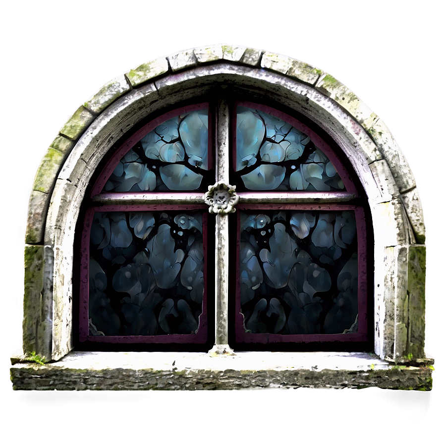 Haunted Gothic Window Png 05062024 PNG Image