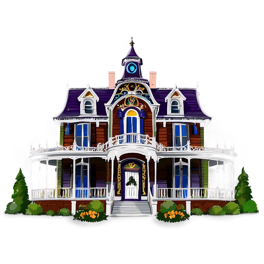 Haunted Mansion House Clipart Png Wxp PNG Image