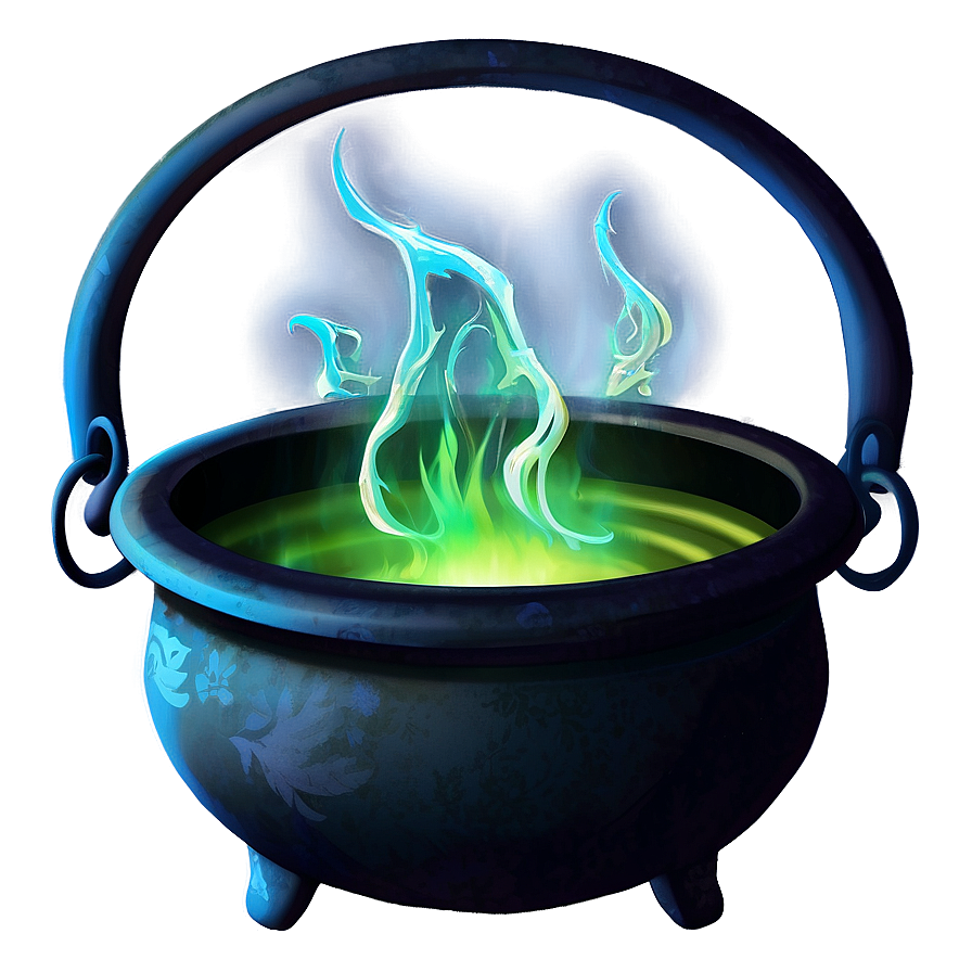 Haunted Witch's Cauldron Png 44 PNG Image