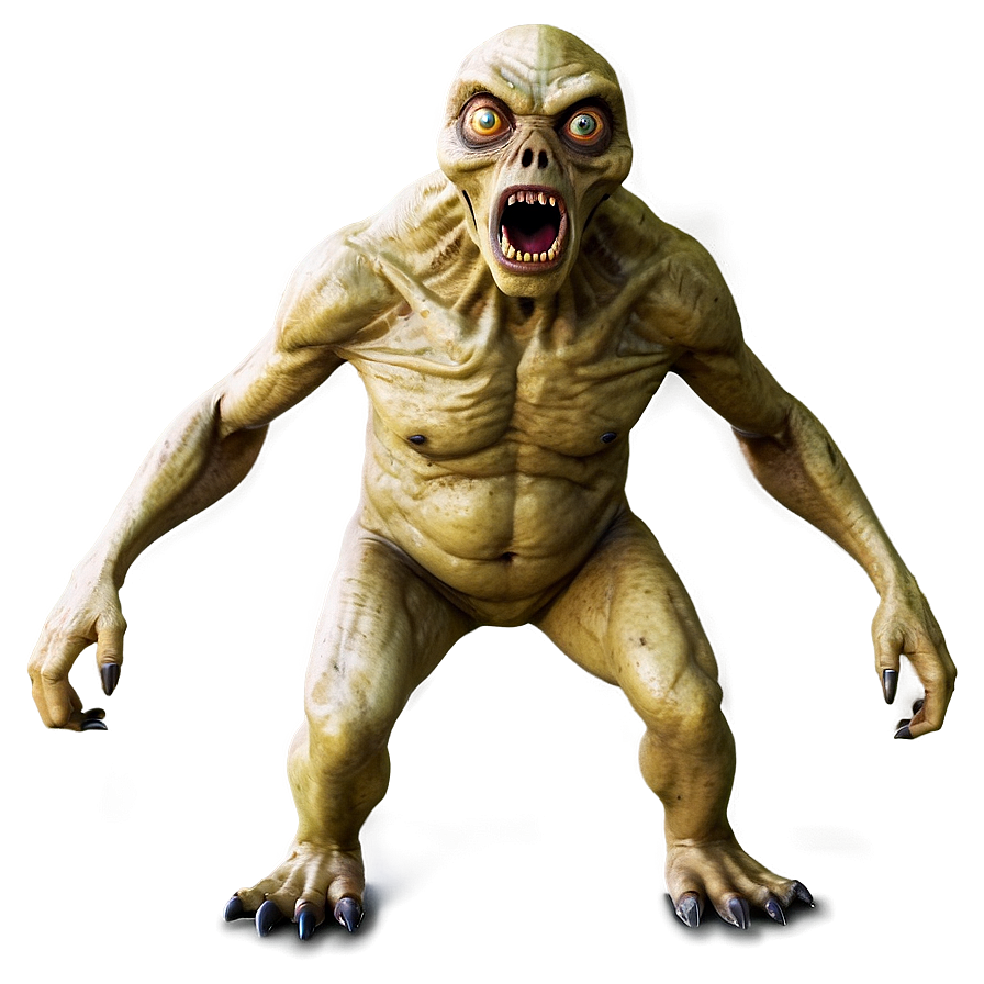 Haunting Monster Png 06122024 PNG Image