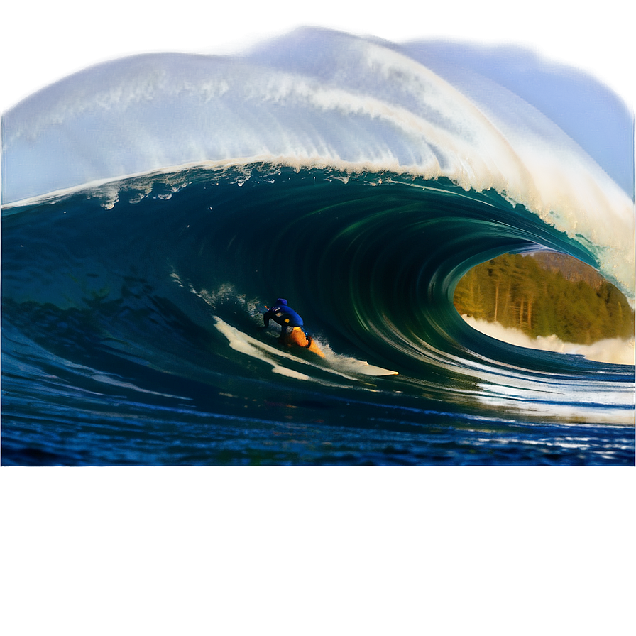 Hawaiian Islands Surfing Waves Png Blb89 PNG Image