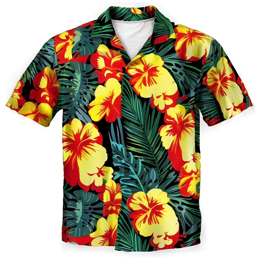 Hawaiian Shirt Print Png 32 PNG Image