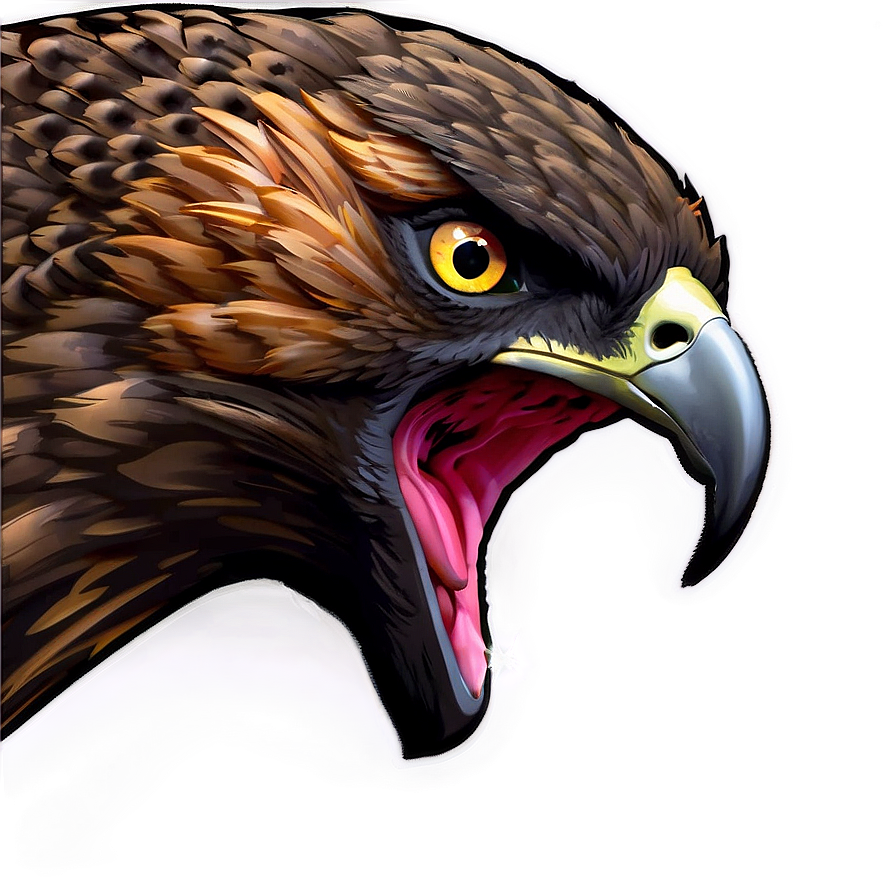 Hawk Emblem Logo Png Gbg22 PNG Image