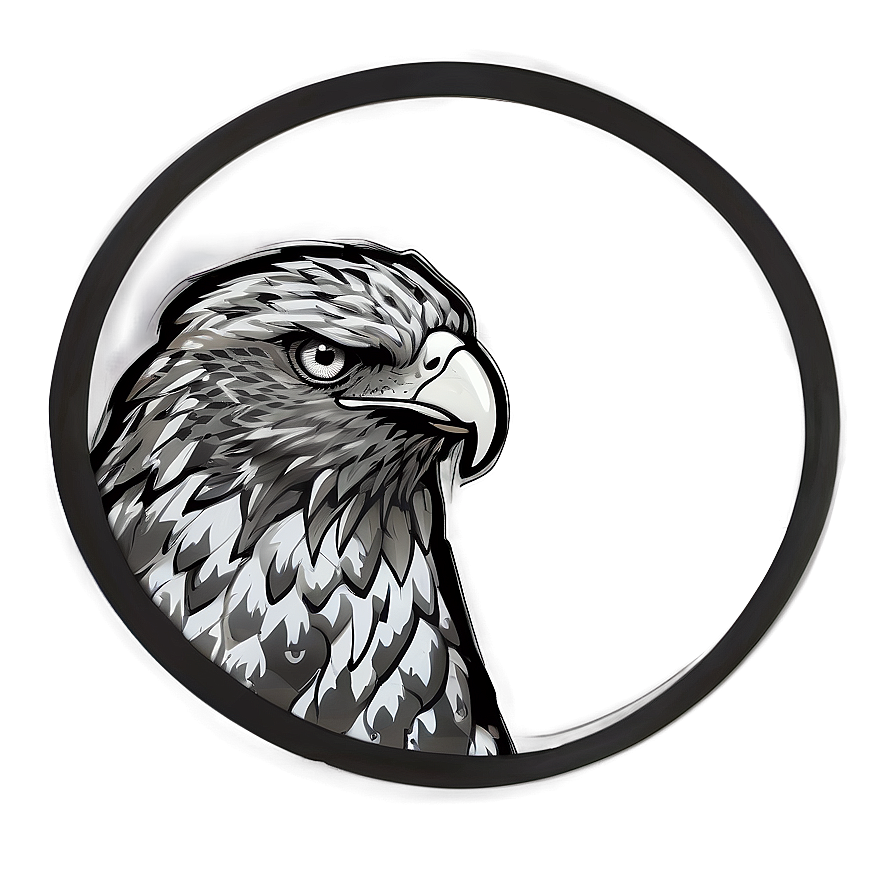 Hawk Emblem Logo Png Vev31 PNG Image