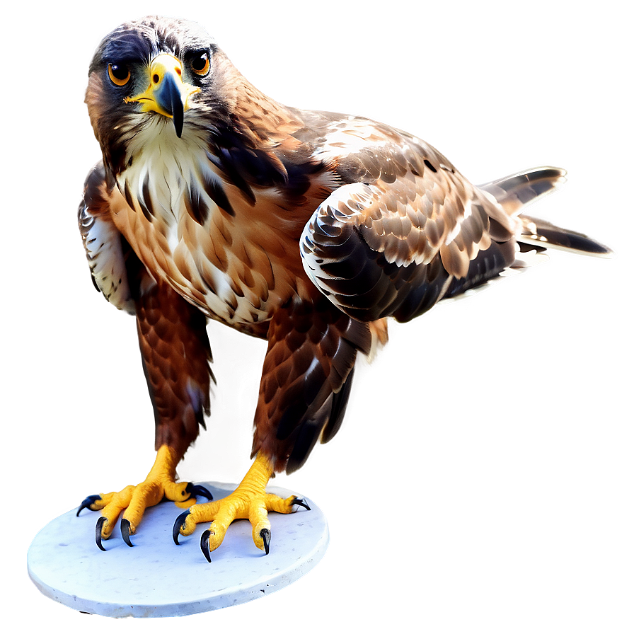 Hawk In Dynamic Pose Png 71 PNG Image