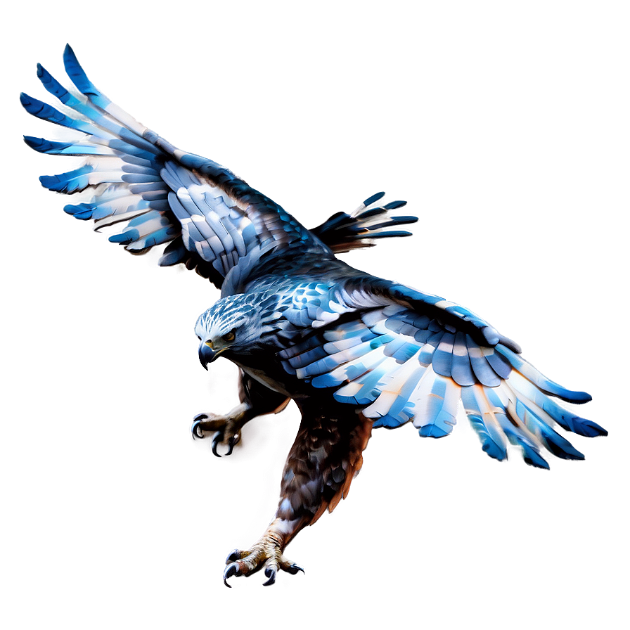 Hawk Inspired Mythical Creature Png Fde PNG Image