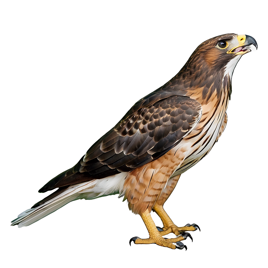 Hawk With Open Beak Png 06122024 PNG Image