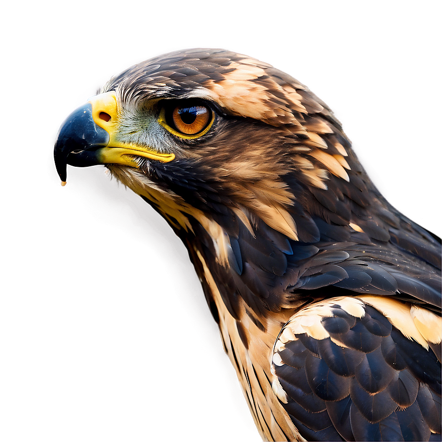 Hawk With Open Beak Png Hhx PNG Image