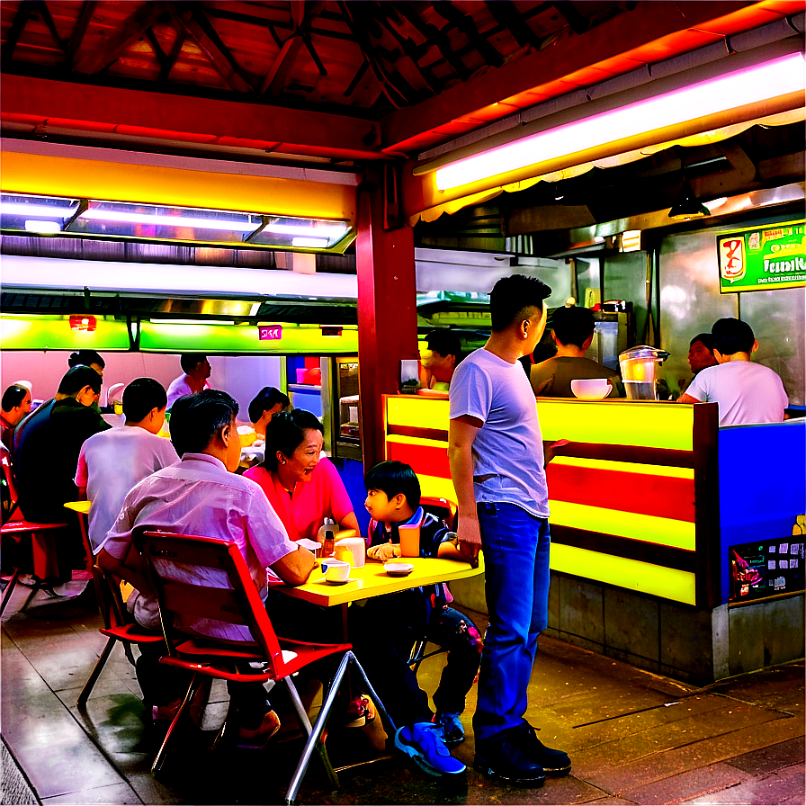 Hawker Centre Singapore Png 06232024 PNG Image