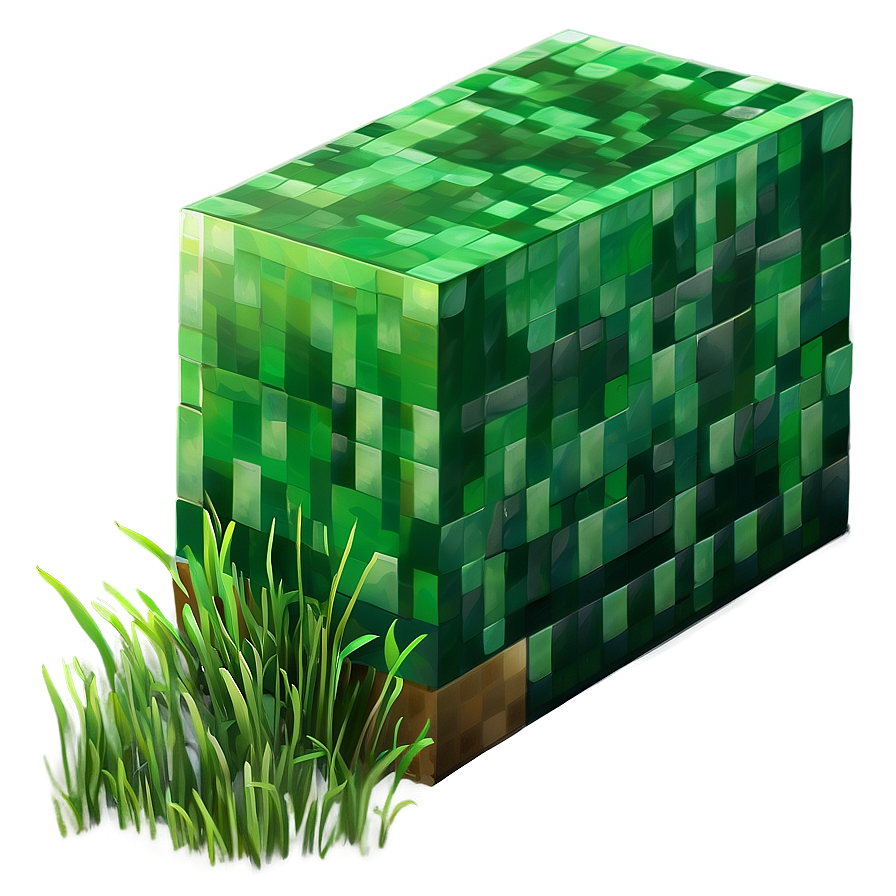 Hd Minecraft Grass Block Design Png 71 PNG Image