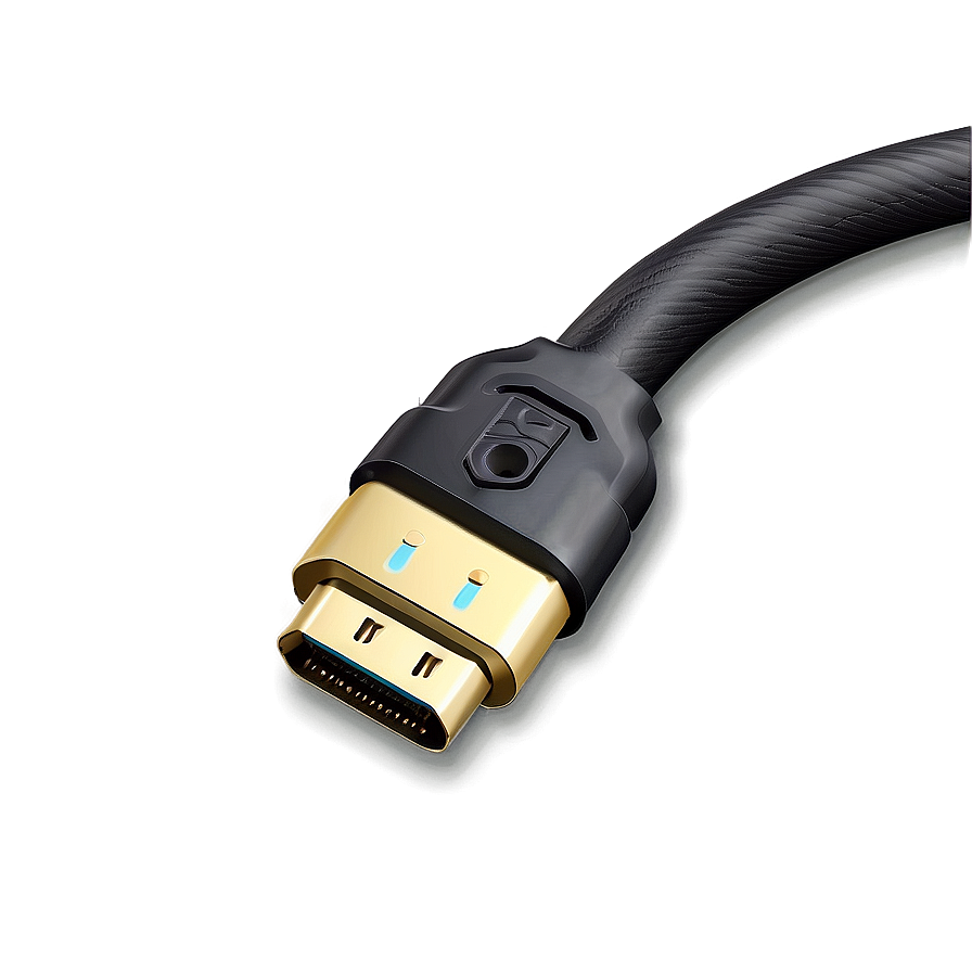 Hdmi Connector Realistic Png Bau47 PNG Image