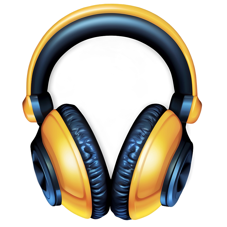 Headphones With Emoji Design Png 44 PNG Image