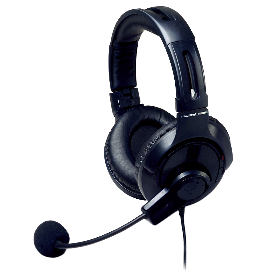 Headset With Mic D PNG Image