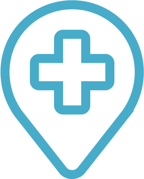 Health Insurance Icon Blue PNG Image