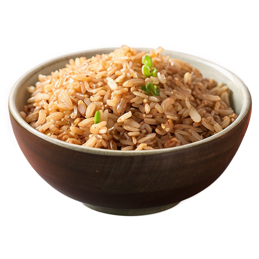 Healthy Brown Rice Fried Png 06262024 PNG Image