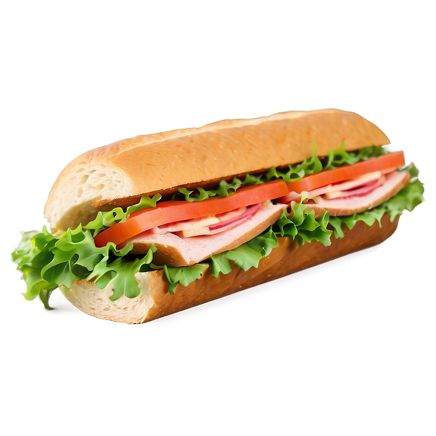 Healthy Sub Sandwich Png Qcc PNG Image