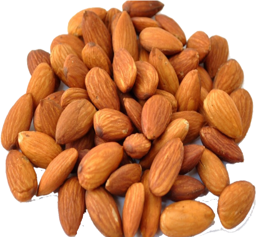 Heapof Raw Almonds PNG Image