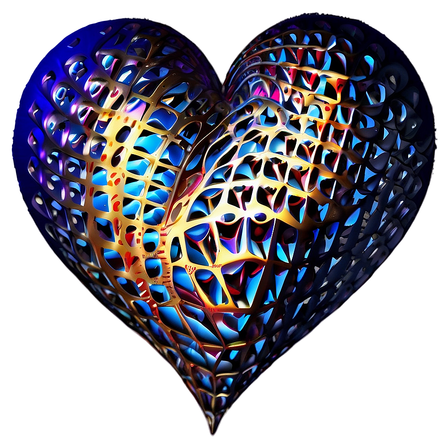 Heart Art Image Png 54 PNG Image