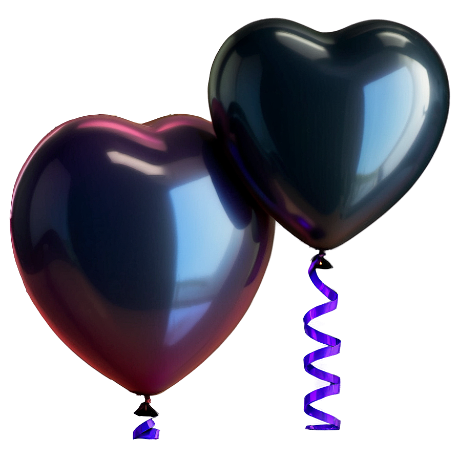 Heart Balloon Emoji Png Graphic Hlk5 PNG Image