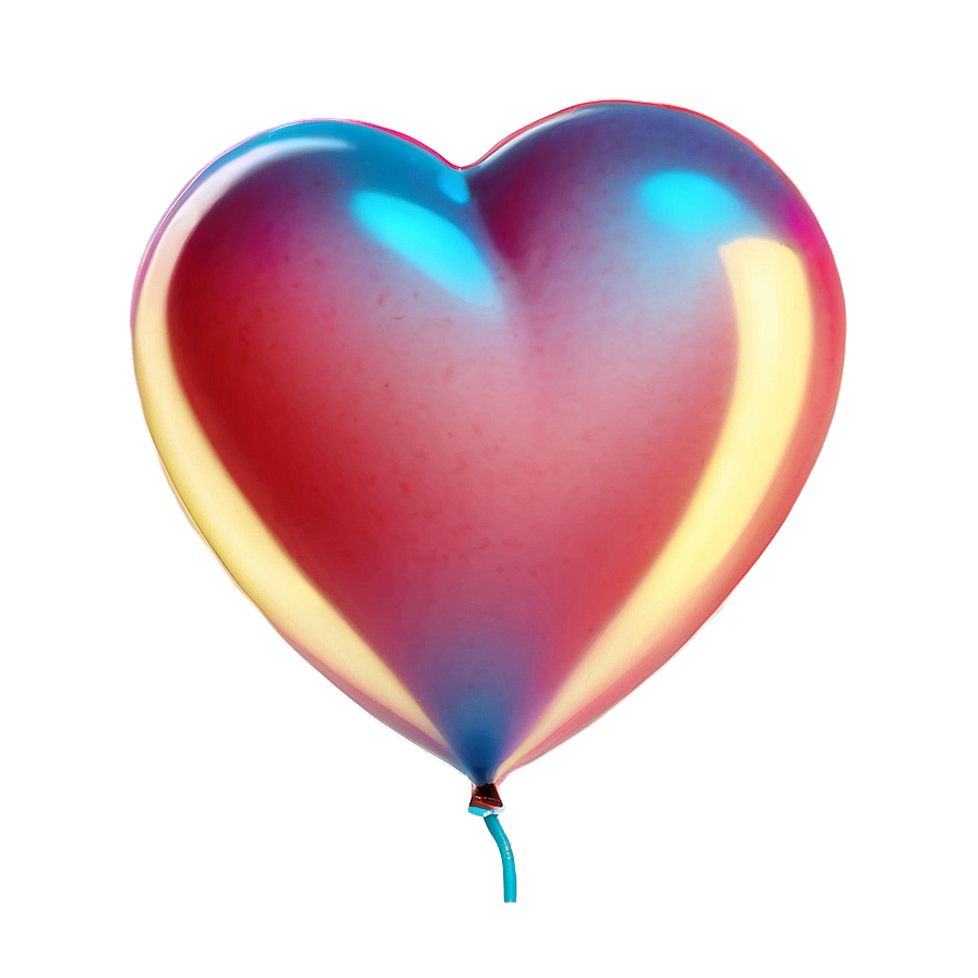 Heart Balloon Emoji Png Lmh36 PNG Image