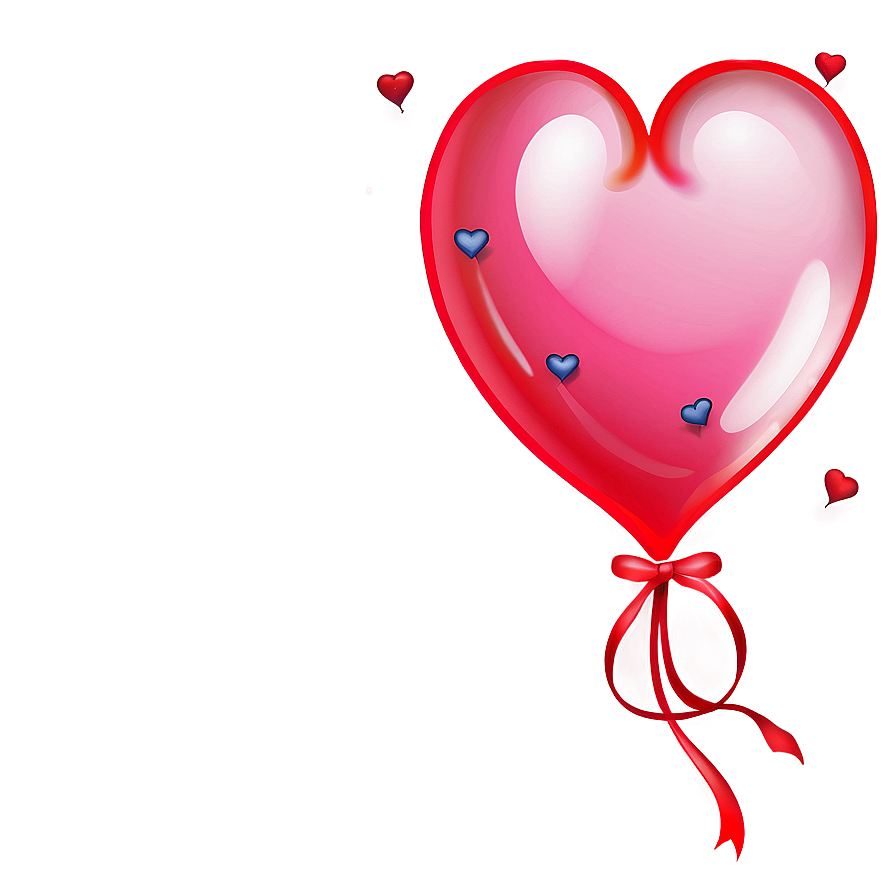 Heart Balloon Frame Png 06212024 PNG Image