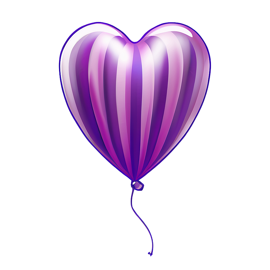 Heart Balloon Illustration Png Kqw PNG Image