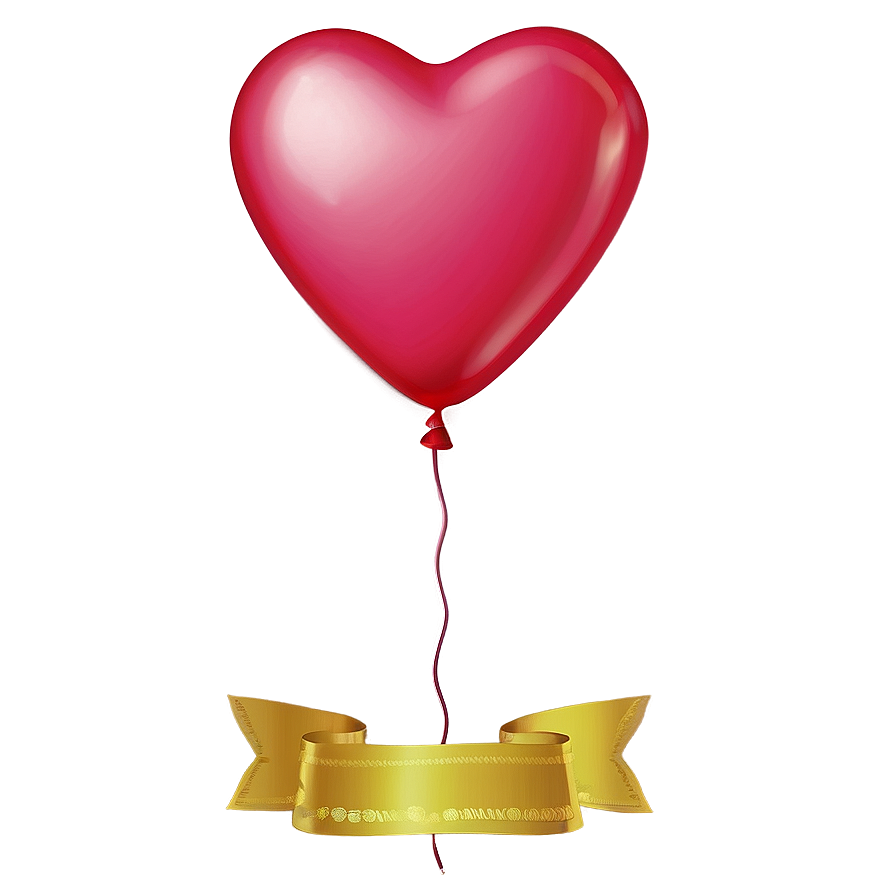 Heart Balloon Set Png Dmi PNG Image