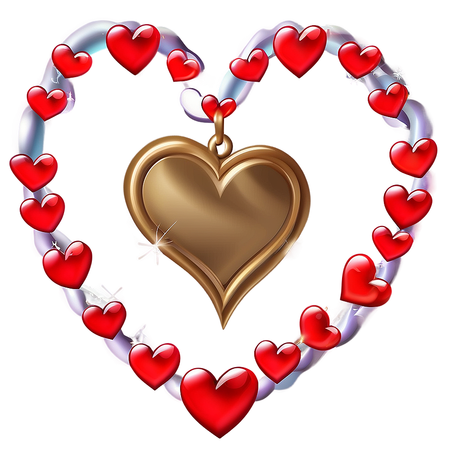 Heart Border Design Png 05252024 PNG Image