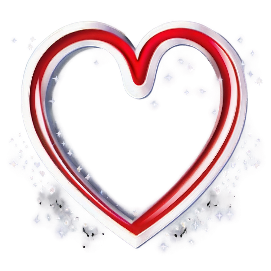 Heart Border For Engagement Png 05252024 PNG Image